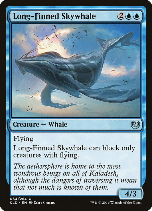 Long-Finned Skywhale - KLD-054-NF-STD