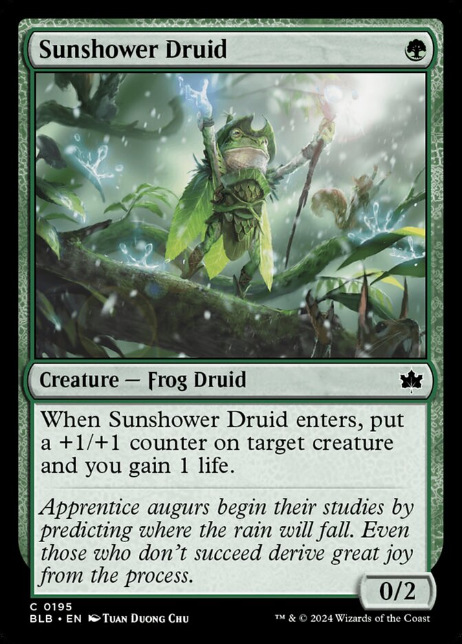 Sunshower Druid - carta Magic The Gathering