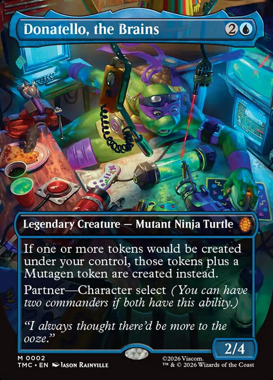 Donatello, the Brains - TMC-002-F-FA-INV-LDG-UNI