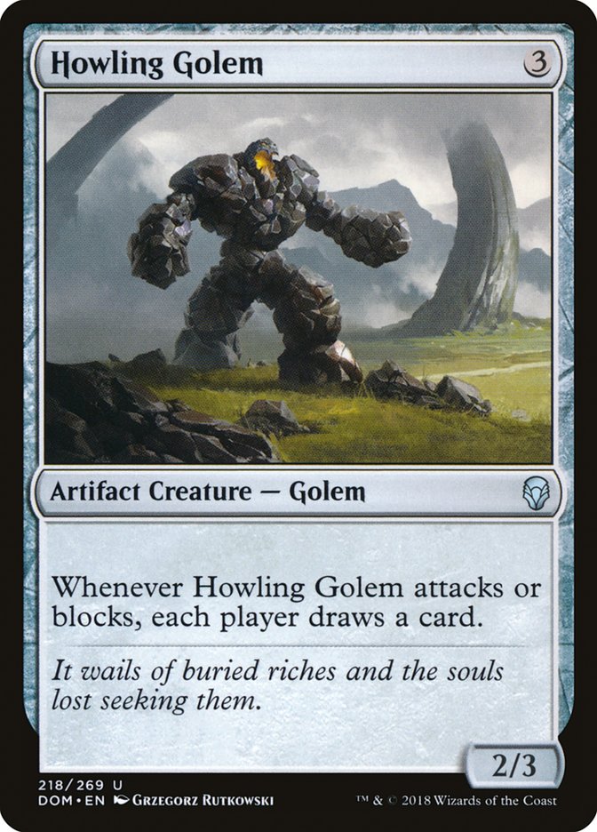 Howling Golem - carta Magic The Gathering