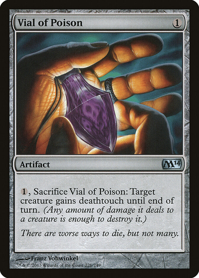 Vial of Poison - carta Magic The Gathering