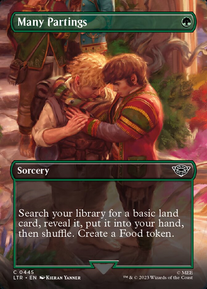 Many Partings - carta Magic The Gathering