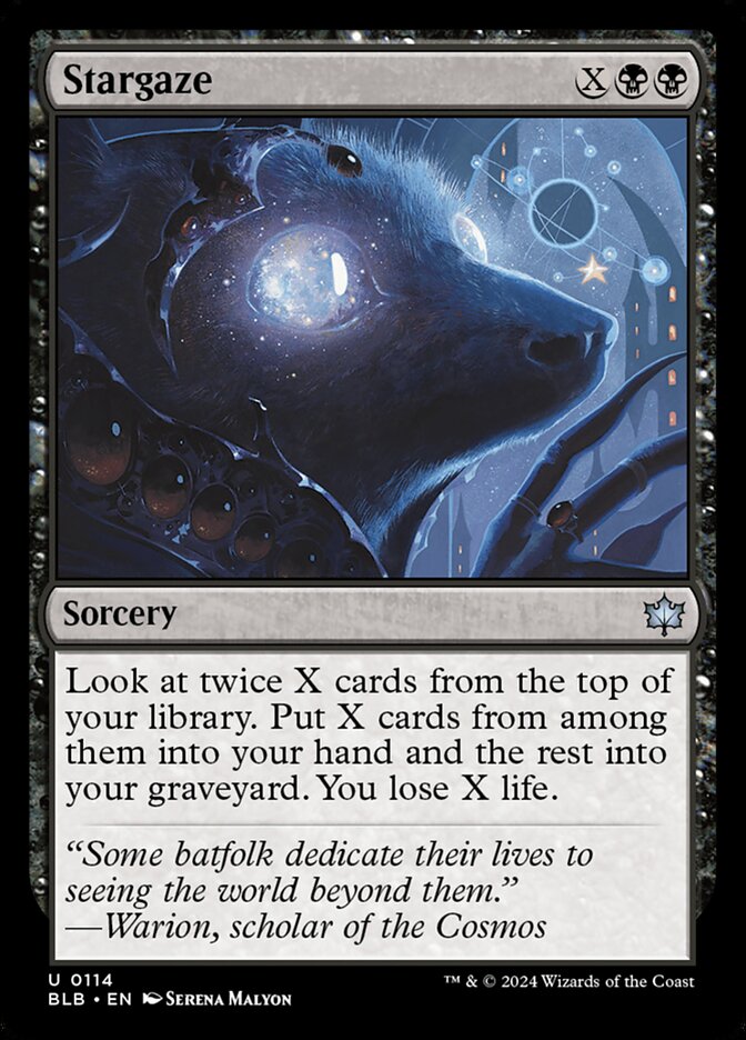 Stargaze - carta Magic The Gathering