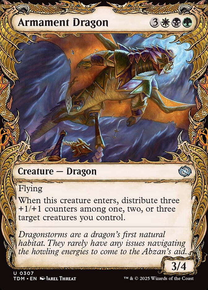 Armament Dragon - carta Magic The Gathering