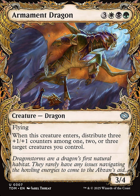 Armament Dragon - carta Magic The Gathering