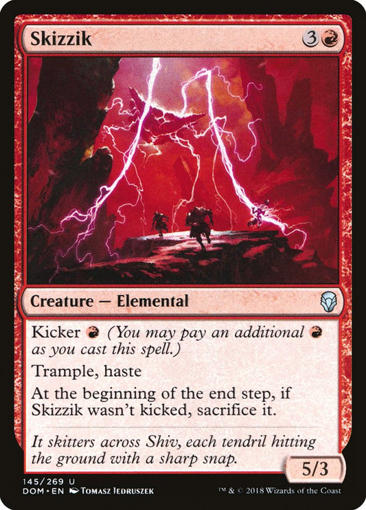 Skizzik - carta Magic The Gathering