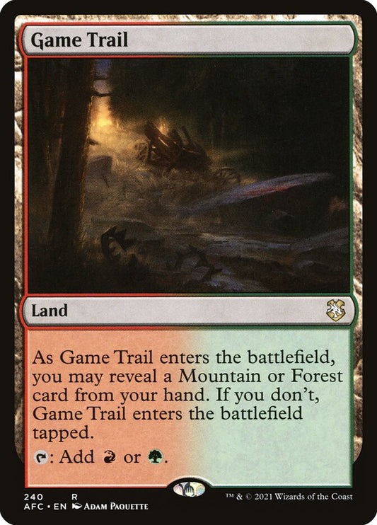 Game Trail - carta Magic The Gathering