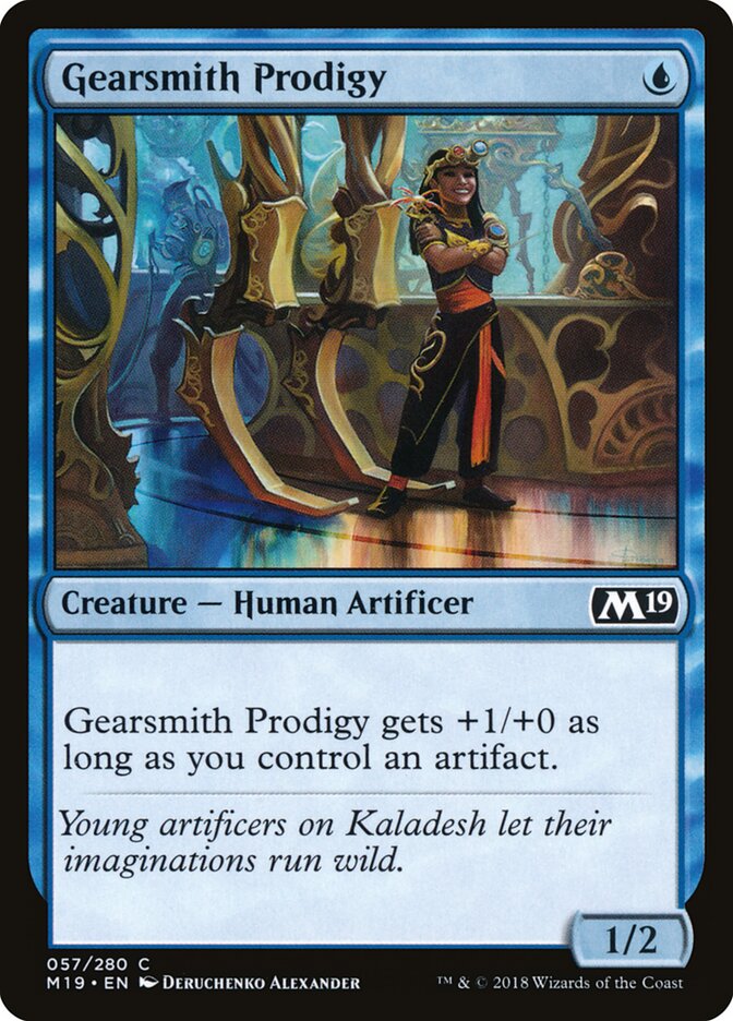 Gearsmith Prodigy - carta Magic The Gathering