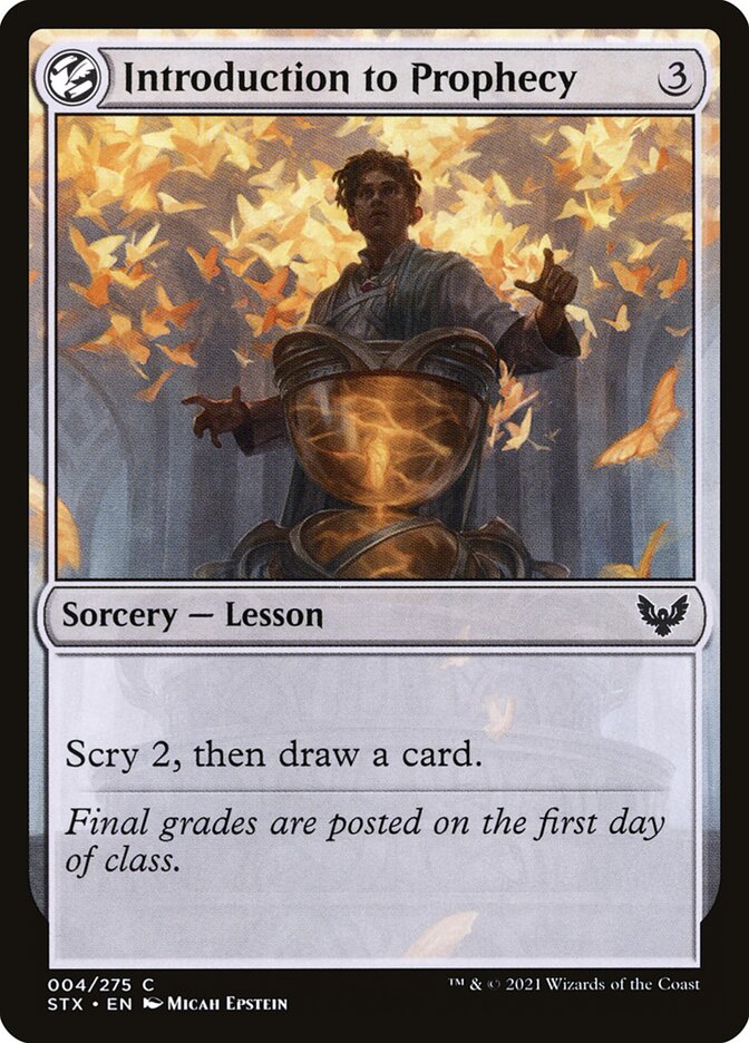 Introduction to Prophecy - carta Magic The Gathering