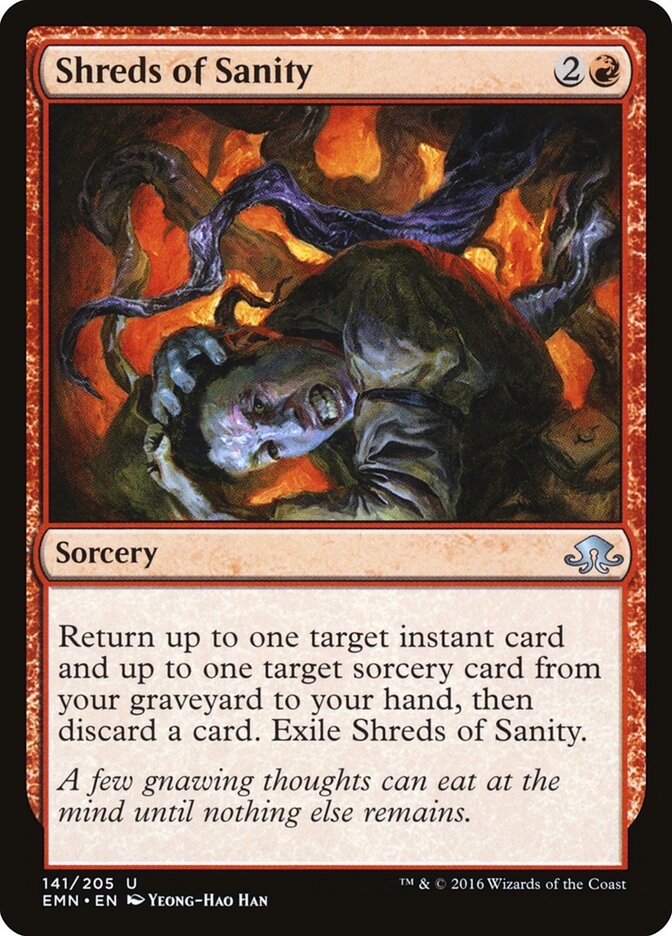 Shreds of Sanity - carta Magic The Gathering