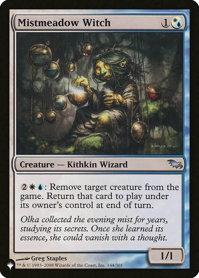 Mistmeadow Witch - carta Magic The Gathering