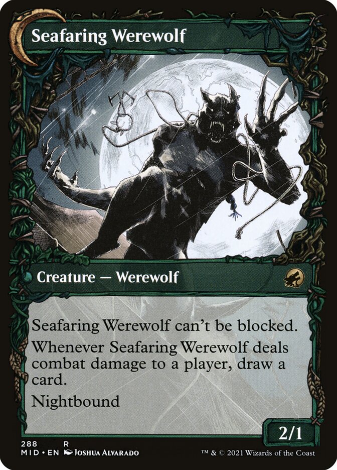 Seafaring Werewolf - MID-288-NF-BF-SC-SMDF