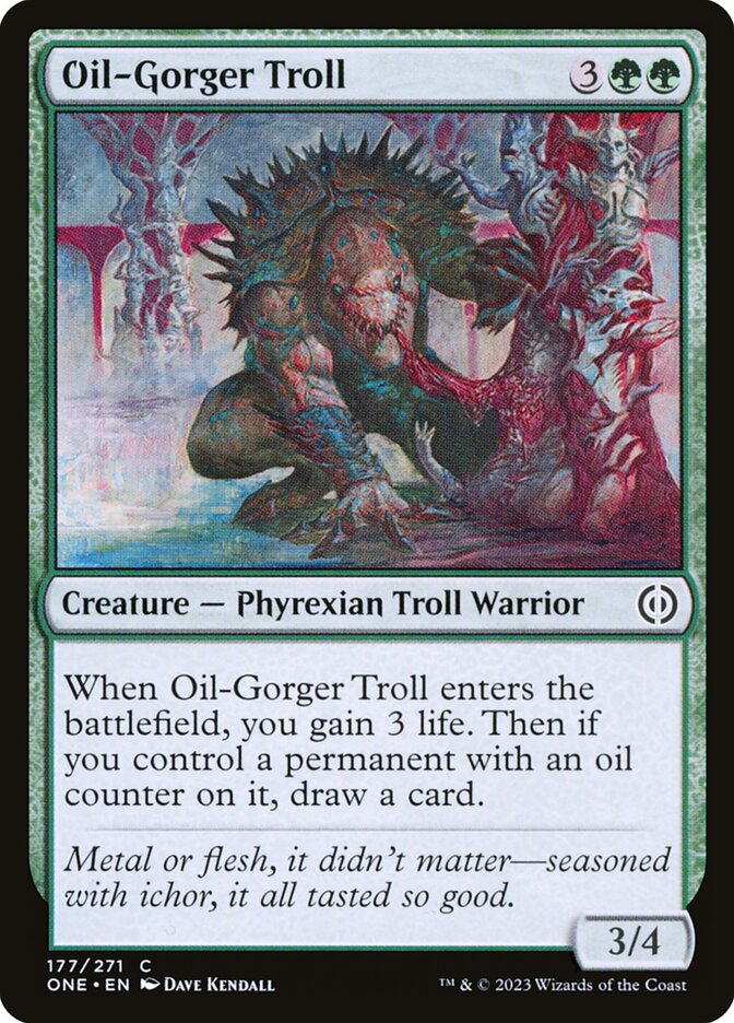 Oil-Gorger Troll - carta Magic The Gathering