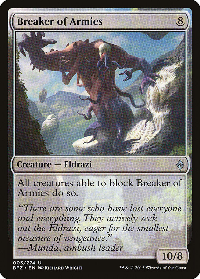Breaker of Armies - BFZ-003-NF-STD