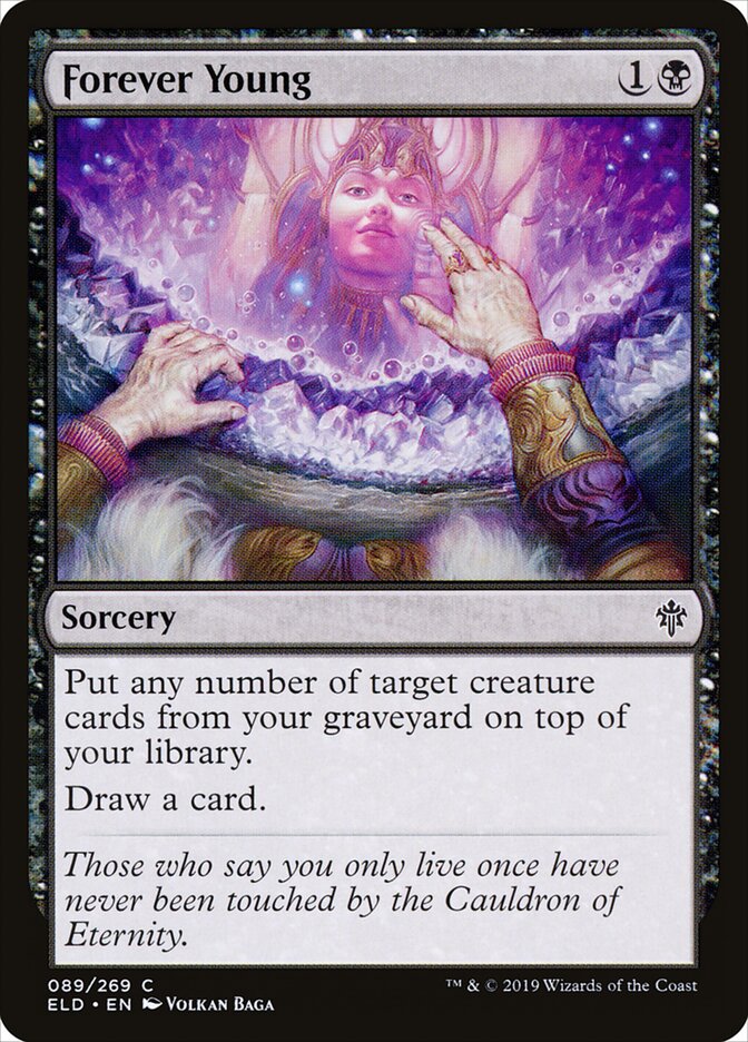 Forever Young - carta Magic The Gathering