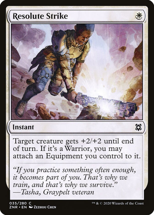 Resolute Strike - carta Magic The Gathering