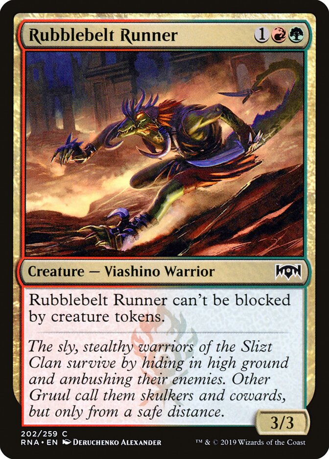 Rubblebelt Runner - carta Magic The Gathering