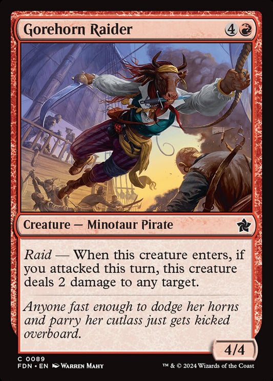 Gorehorn Raider - FDN-089-NF-STD