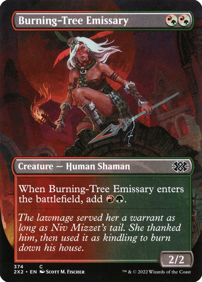 Burning-Tree Emissary - carta Magic The Gathering