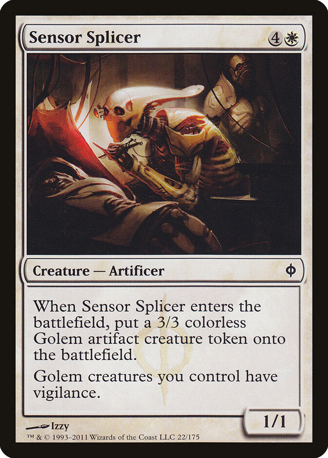 Sensor Splicer - carta Magic The Gathering