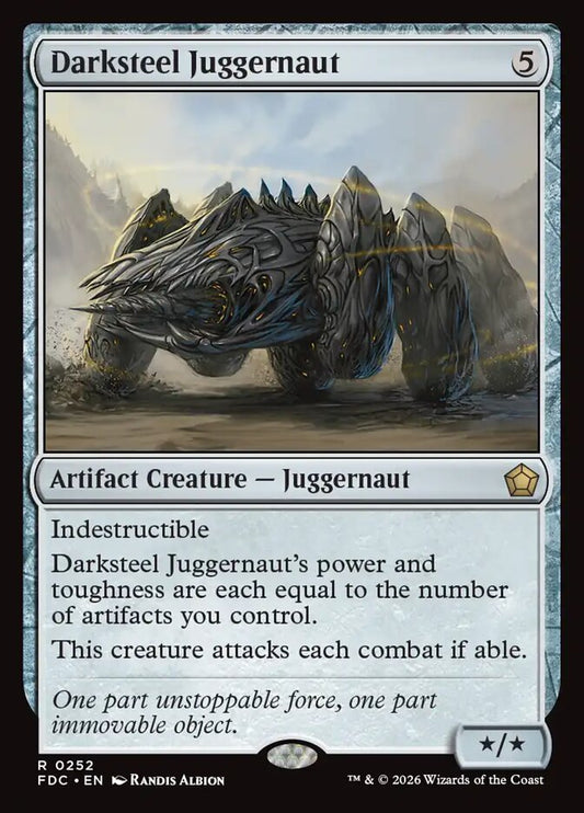 Darksteel Juggernaut - carta Magic The Gathering