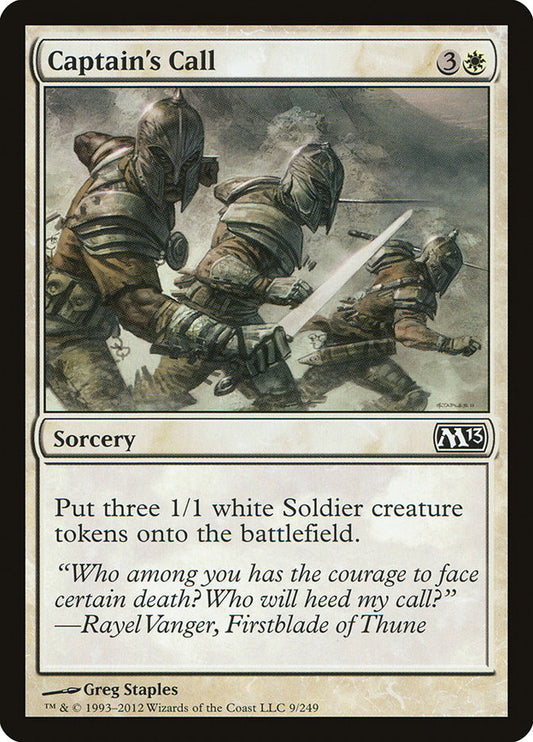 Captain's Call - M13-009-NF-STD