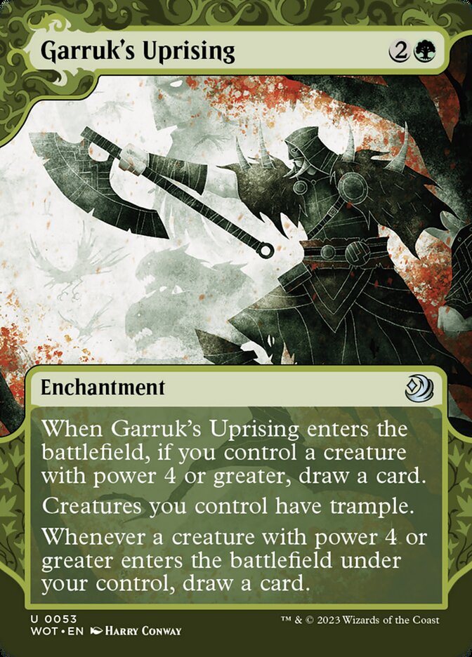 Garruk's Uprising - carta Magic The Gathering