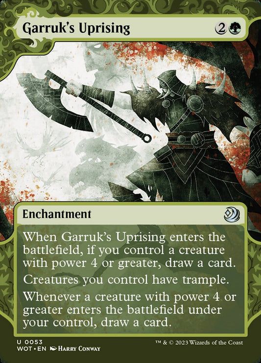 Garruk's Uprising - carta Magic The Gathering