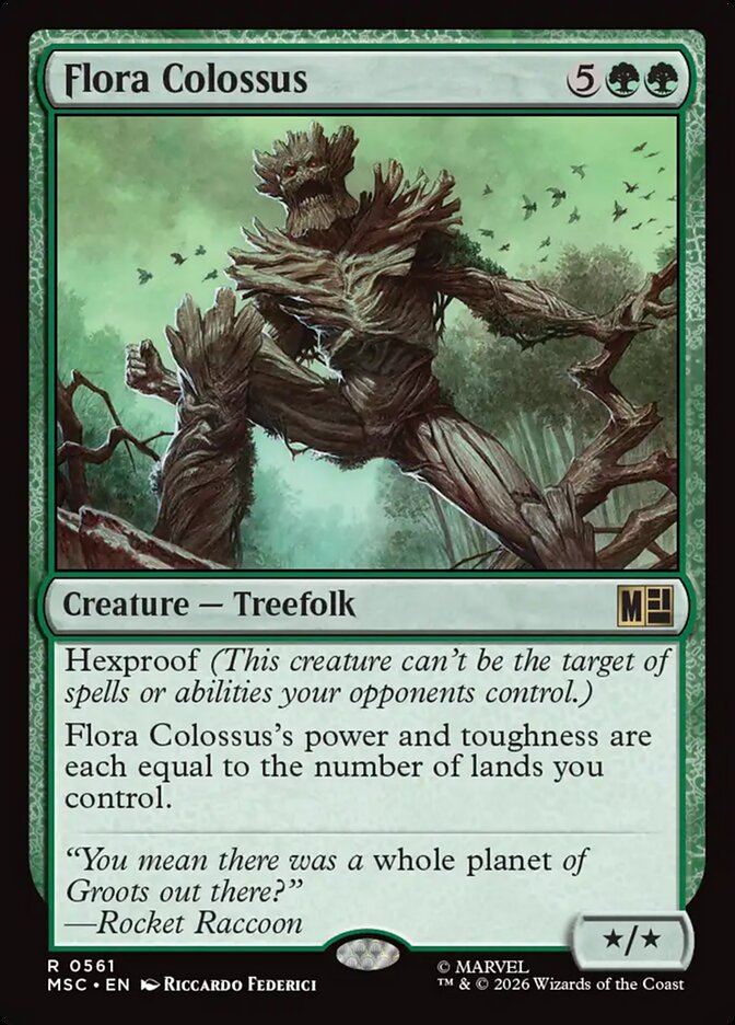 Flora Colossus - carta Magic The Gathering
