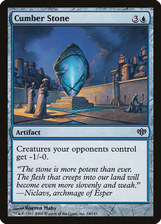 Cumber Stone - carta Magic The Gathering
