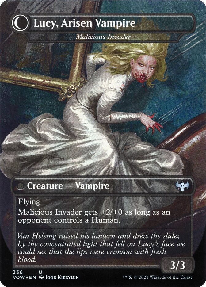 Malicious Invader - carta Magic The Gathering