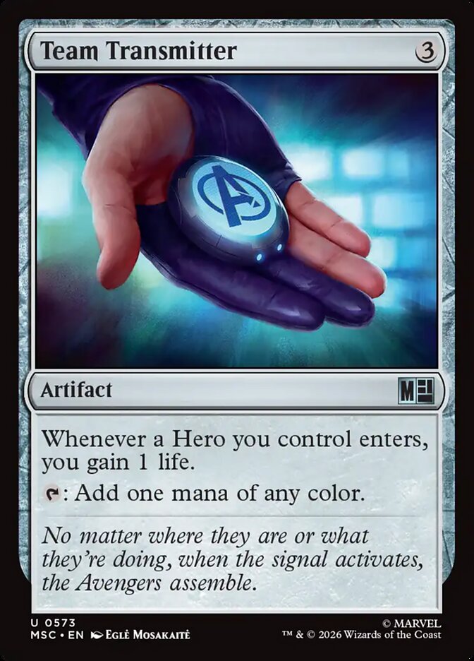 Team Transmitter - carta Magic The Gathering