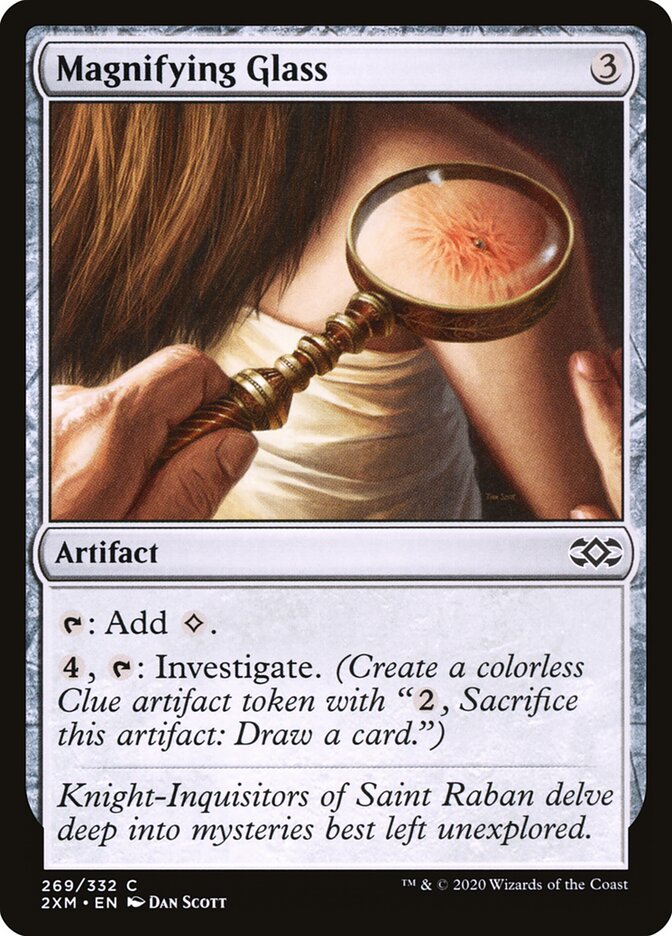 Magnifying Glass - carta Magic The Gathering