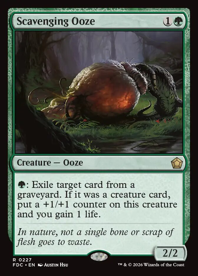 Scavenging Ooze - carta Magic The Gathering