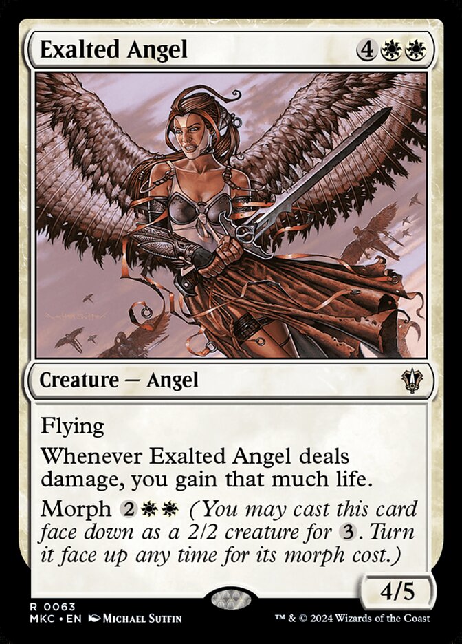 Exalted Angel - carta Magic The Gathering