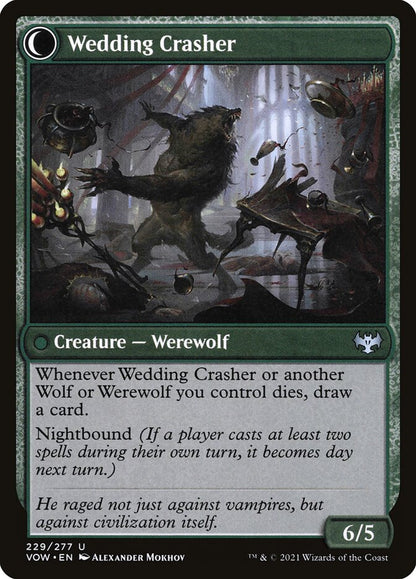 Wedding Crasher - carta Magic The Gathering