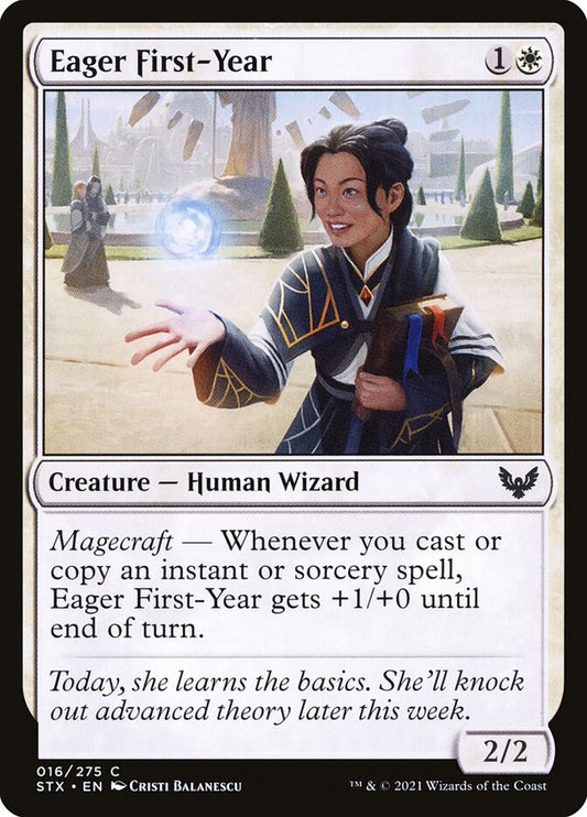 Eager First-Year - carta Magic The Gathering