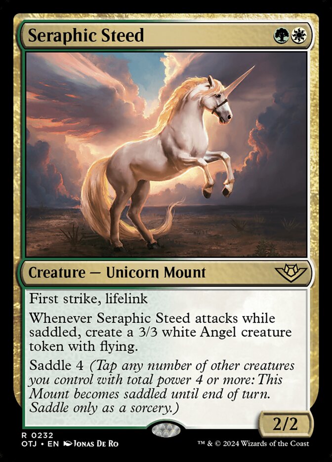 Seraphic Steed - carta Magic The Gathering
