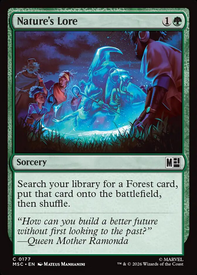 Nature's Lore - carta Magic The Gathering