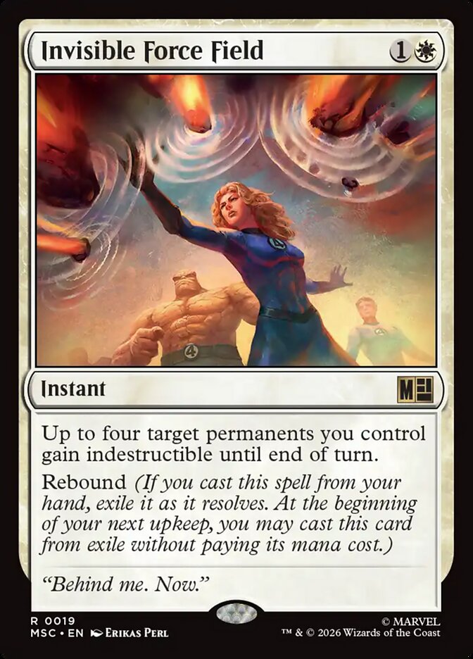 Invisible Force Field - carta Magic The Gathering