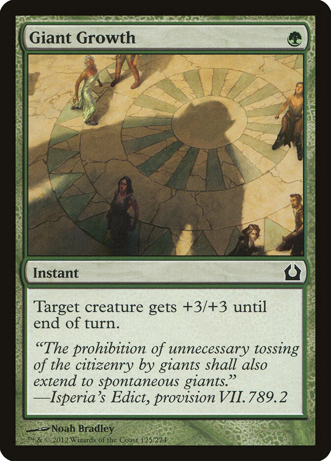 Giant Growth - carta Magic The Gathering