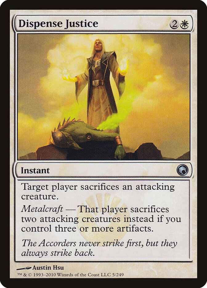 Dispense Justice - carta Magic The Gathering