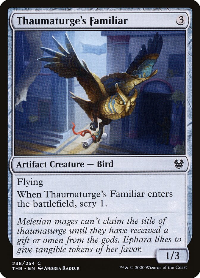 Thaumaturge's Familiar - carta Magic The Gathering