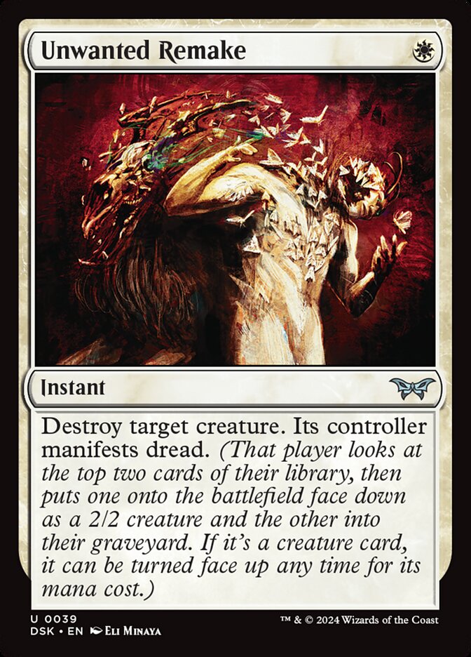 Unwanted Remake - carta Magic The Gathering