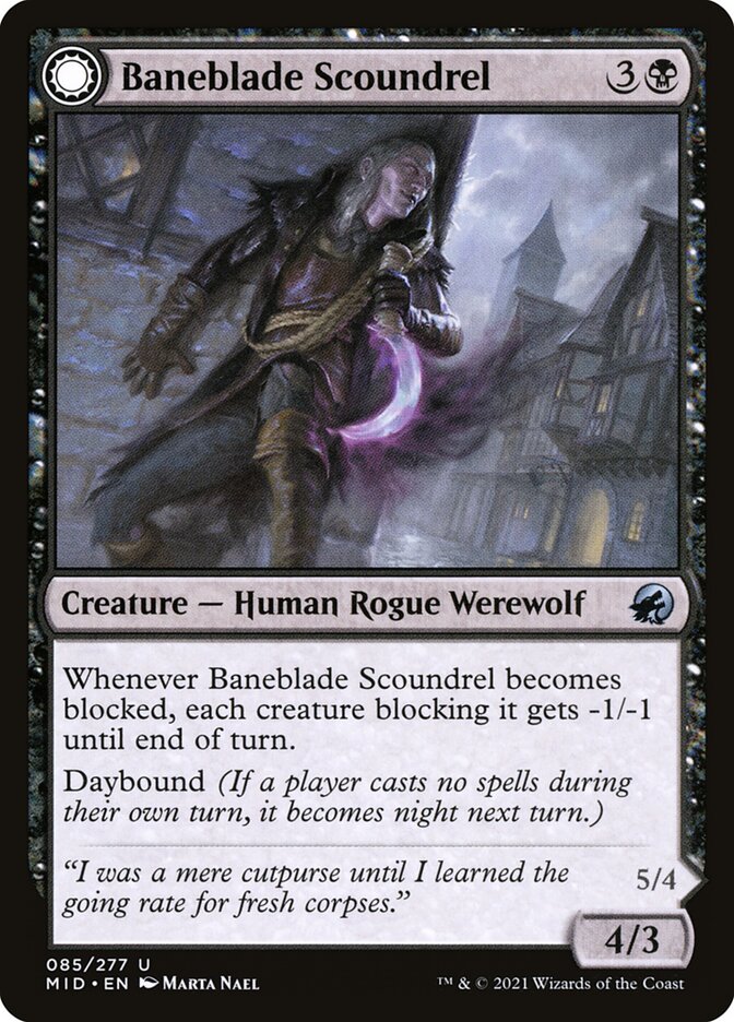 Baneblade Scoundrel - carta Magic The Gathering