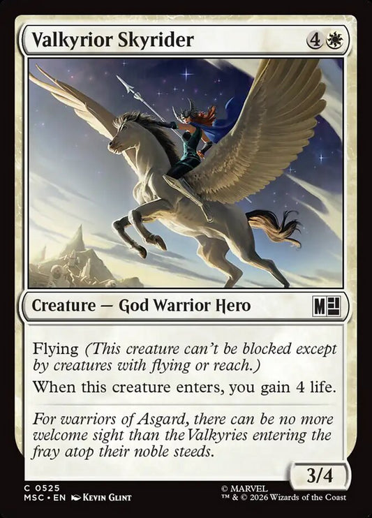 Valkyrior Skyrider - carta Magic The Gathering