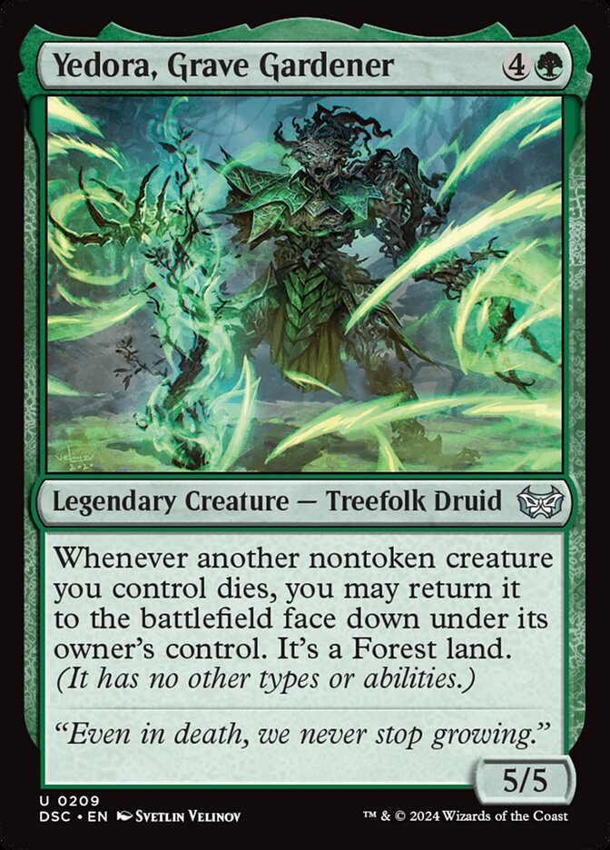 Yedora, Grave Gardener - carta Magic The Gathering