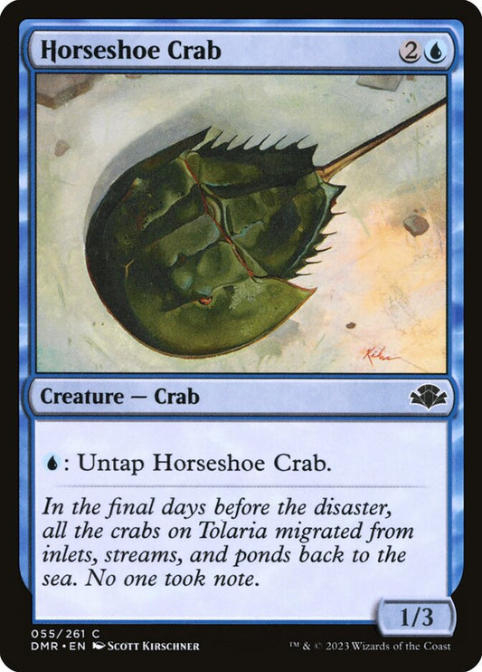 Horseshoe Crab - carta Magic The Gathering