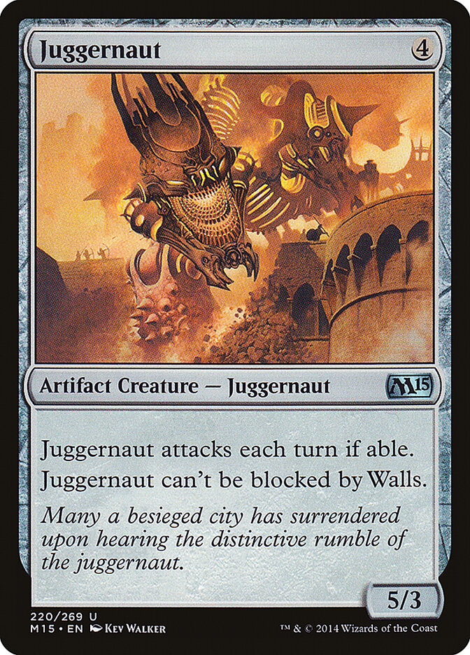 Juggernaut - carta Magic The Gathering