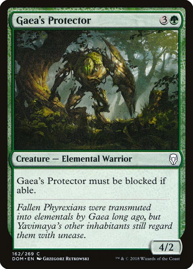 Gaea's Protector - carta Magic The Gathering